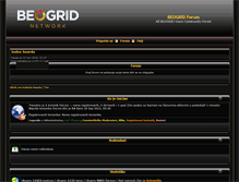Tablet Screenshot of forum.beogrid.net